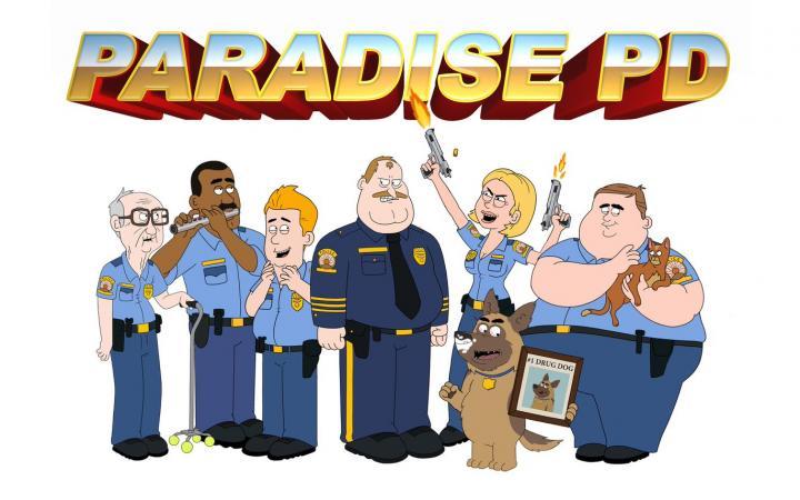 غلاف مسلسل شرطة بارادايس