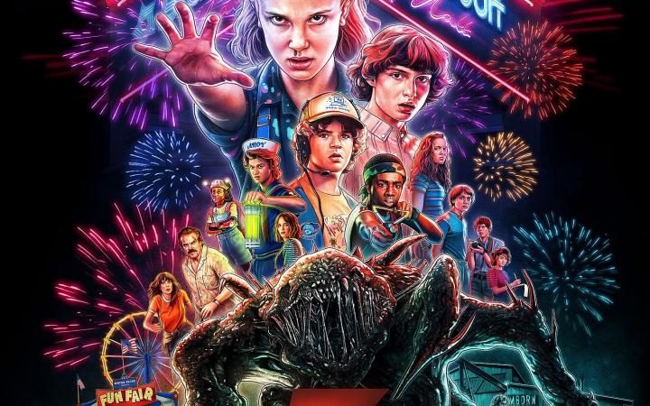 بوستر الموسم 3 من سترينجر ثينقز