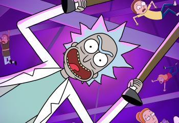 ملصق تريلر الموسم 9 من أنيميشن ريك ومورتي