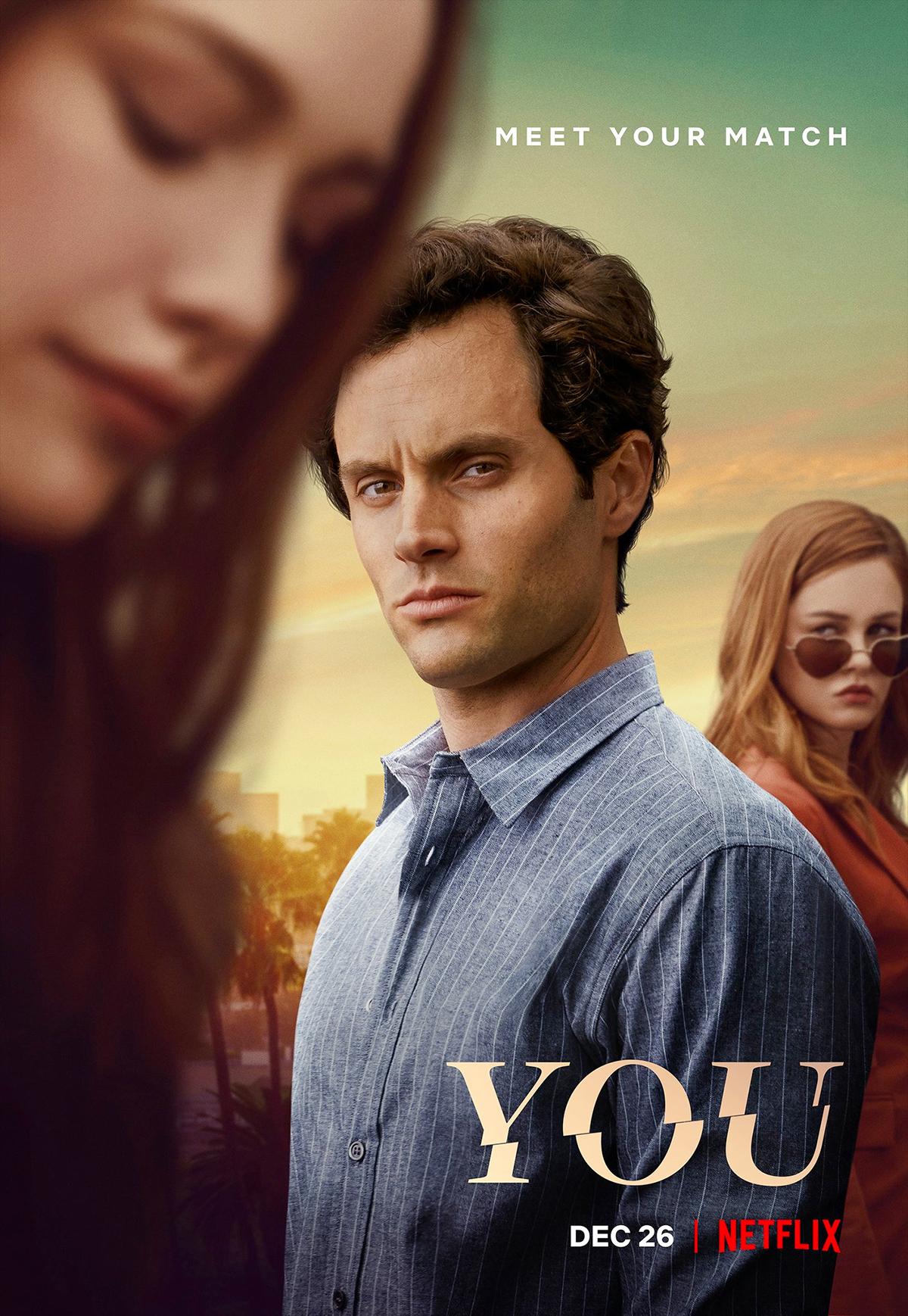 بوستر الموسم 2 من YOU بوستر الموسم 2 من YOU