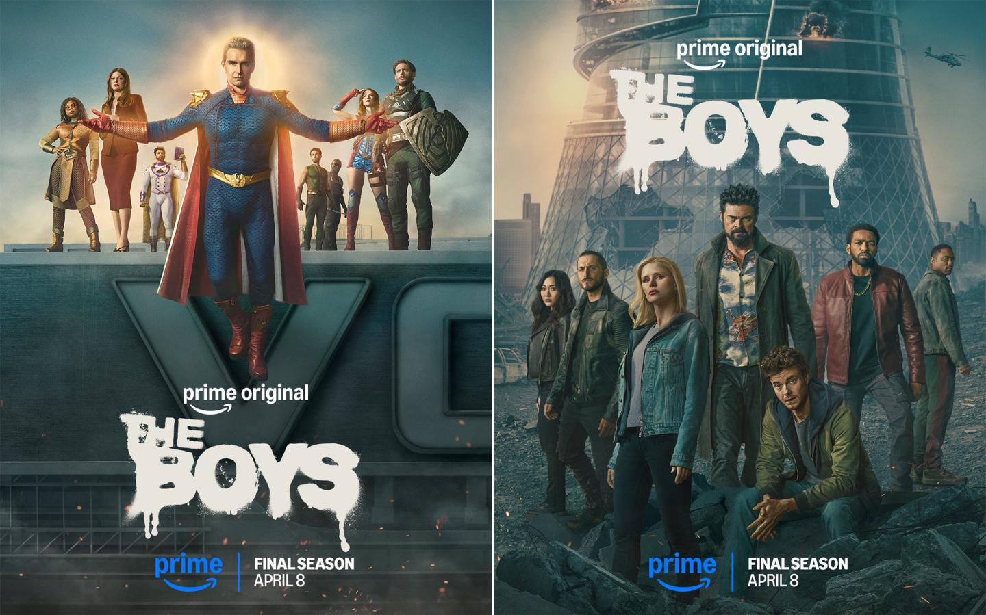 الملصقات الرسمية للموسم 5 من مسلسل ذا بويز