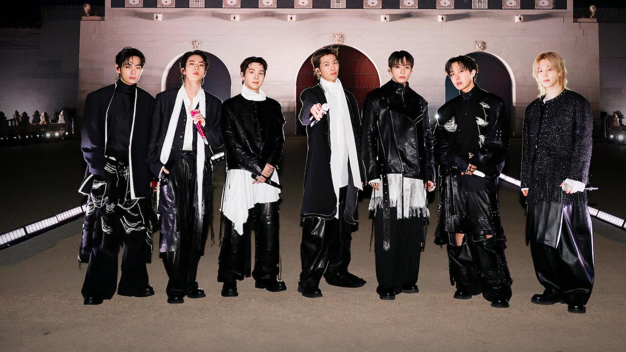 عرض - بي تي أس: عودة الفرقة - مباشر - نتفليكس